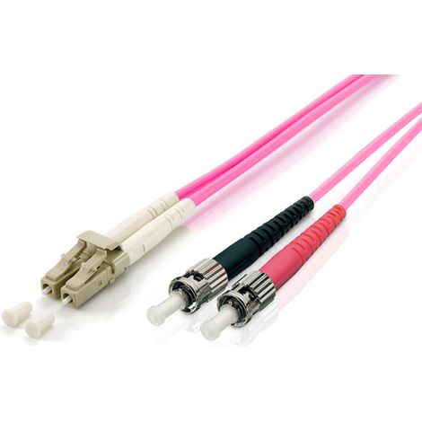 Equip LWL Patchkabel LC- ST 5.00m Multimode Duplex OM4 vi Polybeutel