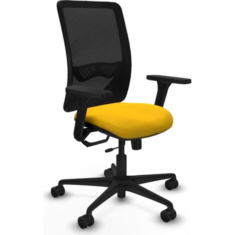 Bürostuhl piqueras y crespo Zulema schwarz verstellbare Armlehnen (1/2)