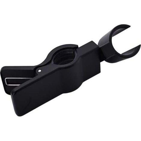 Support de pomme de douche sans poinçon, siège suspendu, tige de levage réglable, ensemble d'accessoires de douche, pomme de douche pluie, base fixe (1/5)