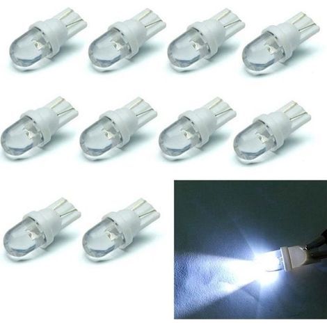 10 pezzi T10 12V LED 194 168 158 5W 6500K Luce notturna per auto bianca Lampade LED da 5W (1/4)