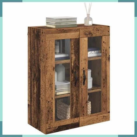882744 Meuble mural Bois Ancien 69,5 x 34 x 90 cm (1/5)