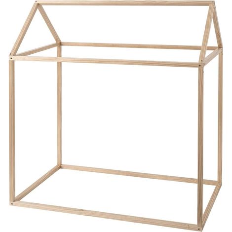 Cabane en pin pour enfants (1/5)