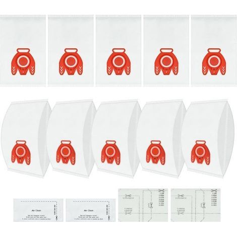 10 Miele FJM-Beutel – Für Compact C1/C2/S2–S7 – Hocheffiziente 3D-Filtration (1/4)