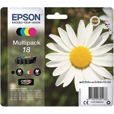 Cartouche d encre Epson PACK VALISE 4 COULEURS (1/2)