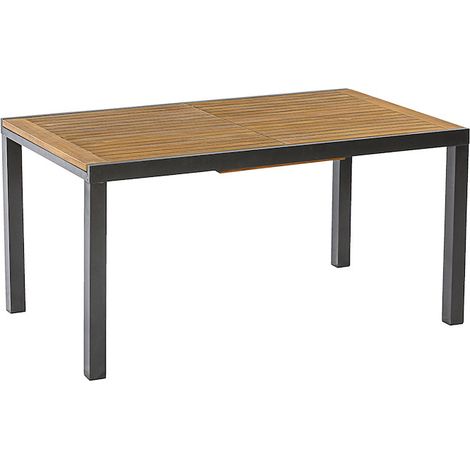 Tilos AZ-Tisch 150/200x90cm Aluminium mit FSC® Akazienholz