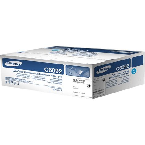 Samsung CLT-C6092S Cyan Original Toner Cartridge cartuccia toner 1 pz (1/5)