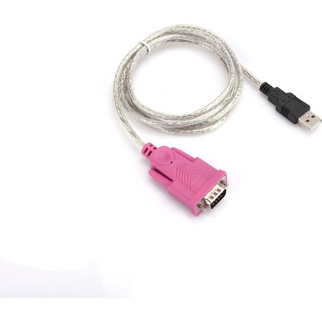 Câble convertisseur USB 2.0 vers port série RS232, connecteur DB9 mâle universel, 1,5 mètre (1/5)