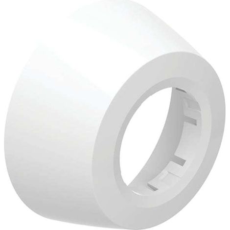 Geberit Wandrosette tief: d=32mm, D=8.5cm, H=3.7cm, weiß-alpin, 241.507.11.1 (1/5)