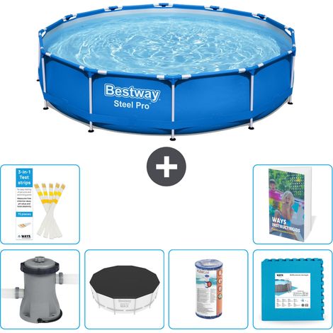 Bestway Steel Pro Rund - 366x76 cm - 7-teilig S254