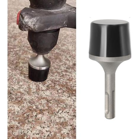 Marteau En Caoutchouc - Tête Caoutchouc Plate - Embout SDS Plus - Pour Radiateurs Tuyaux Carrelage Menuiserie - Sans Trace - 1 Pièce (1/5)