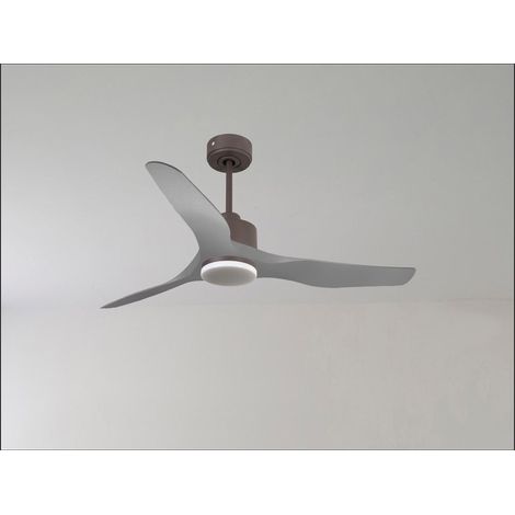 Ouray de Klassfan - Ventilateur de plafond et destratificateur moteur DC Blanc pales bois sombre 45 à 55 m² OurayDC4P7Dw178 (1/5)