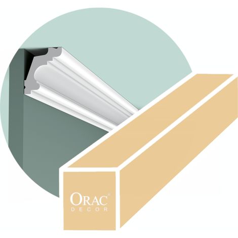 Perfil pequeño y elegante - Orac Decor - L200xP4,2xH5 cm - Caja de 16 metros - C322