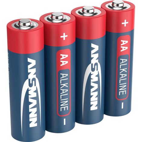 Ansmann LR06 Red-Line Batteria Stilo (AA) Alcalina/manganese 1.5 V 4 pz. (1/5)