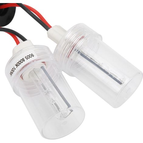 Modification de voiture Ampoules xénon haute puissance 8000k 100W, ampoules HID pour phares de voiture, douille 9005. (1/5)