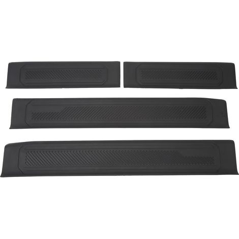 Protecteur de seuil de porte ABS, plaques de protection de marche, autocollants de seuil d'entrée pour Bronco 4 portes 2021 et plus (1/5)