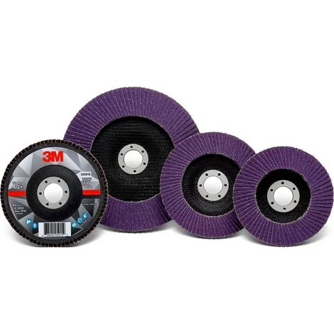 3M Cubitron 769F disco di smerigliatura nero 125 mm