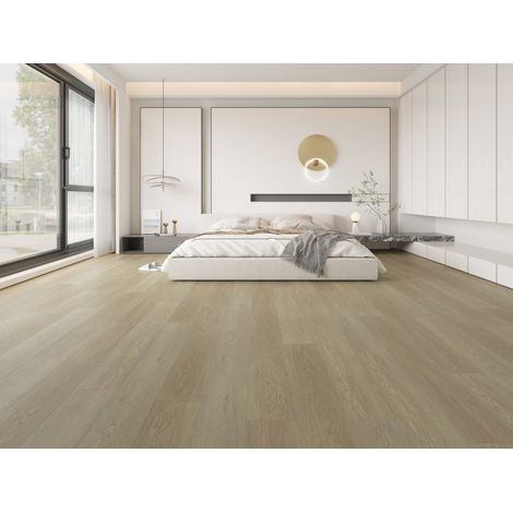 Aelle - Vinyle NEO CLICK 30 Amande huilé - aspect bois sous couche intégrée Oiled Almond 06 (1/5)