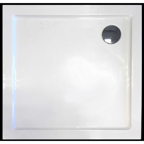 Acryl Eckbrausetasse 90x90x12 cm (1/3)