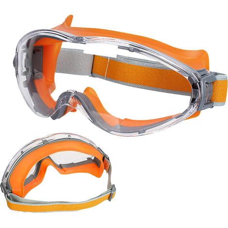 Lunettes de protection anti-poussière pour homme – Lunettes de sécurité pour meuleuse d'angle,Lunettes de protection anti-buée (1/5)