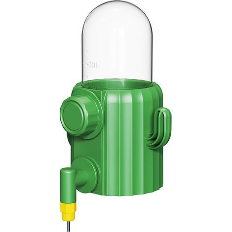 Distributeur d'eau automatique pour perroquets - Solution hygiénique pour cage - Calopsittes - Inséparables - Canaris - Petits oiseaux - Abreuvoir pour petits animaux (1/5)