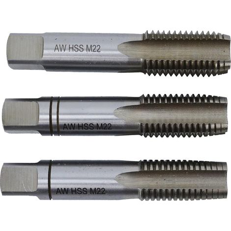 Awtools gwintownik m2 hss m7x1,00 / kpl.3szt.