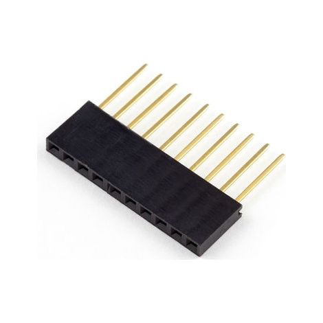 Connettore a pin 1X10 - lunghezza 2,54 mm