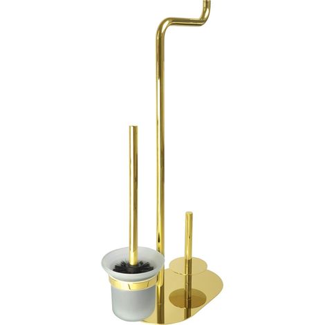 Deante Silia support papier toilette doré 3-en-1 (1/5)