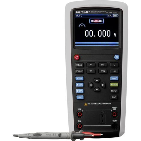 VOLTCRAFT VC MFK-2000 Kalibrator Temperatur (1/5)