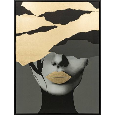 Lienzo impreso enmarcado Anaelle 60x80cm - Atmosphera créateur d'intérieur