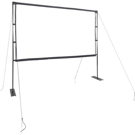 Projektionsleinwand mit Ständern 120 Zoll 16:9