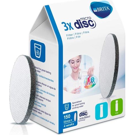 brita finstock filtro micro disc para botellas brita pack 3 und (1/3)