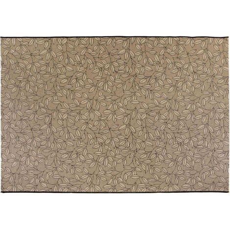VIVARAISE - Tapis extérieur Vivaraise Chelby - Polypropylène naturel 120 x 170 cm (1/4)