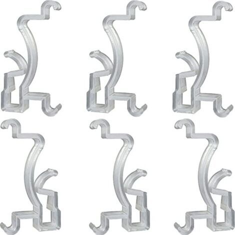 Ensemble de 6 garnitures de stores 48mm, accessoires de garnitures de rideaux, kit de stores (1/5)