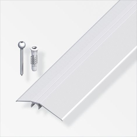 alfer Niveauausgleichs-Profil + Dübel-System 0.9 m, 56 mm, Alu, silber Metall- und Stahlprofile