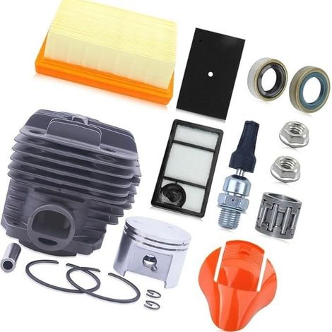 Kit cylindre complet 49mm, filtre à air compatible STIHL TS400, 4223 020 1200