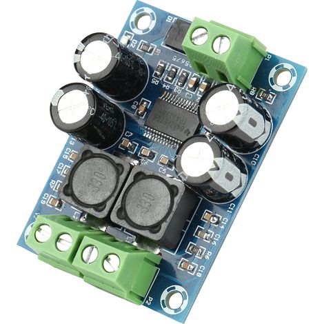 Mini carte amplificateur TPA3118, module amplificateur de puissance audio numérique 60 W, 10-24 V CC (1/5)