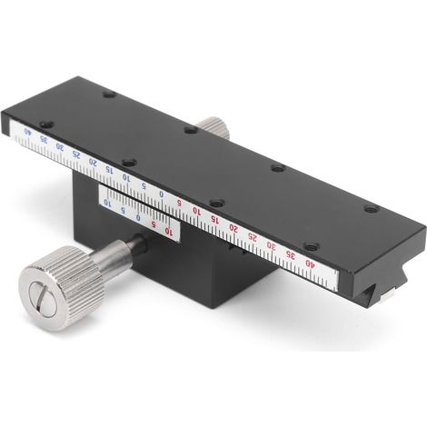 X-Achsen-Lineartisch, dünn, hochpräzise, manuelle Plattform, Schiebetisch, Aluminiumlegierung XLWG100 (1/5)