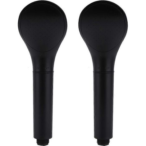 Lot de 2 pommeaux de douche à main haute pression avec jet puissant (1/5)