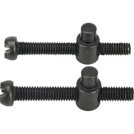 Lot de 2 vis de tension pour chaîne métallique haute résistance, compatibles avec les tronçonneuses, tondeuses à gazon et débroussailleuses des modèles 405 et 5016 (1/5)