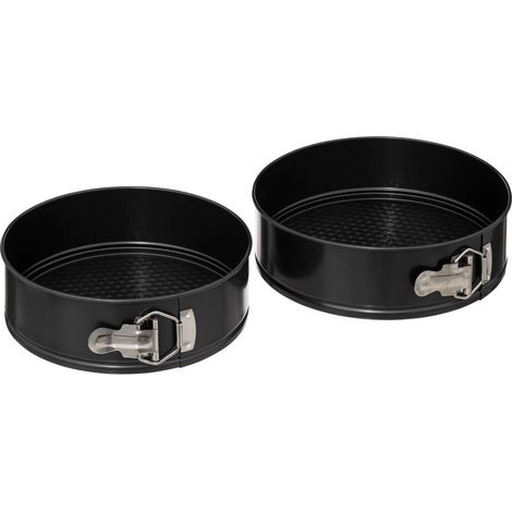 2 moules démontables métal 22 24cm - 5five