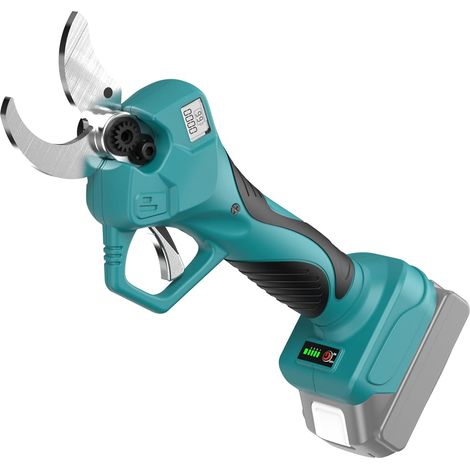 Sécateur électrique Professionnel sans fil pour batterie Makita 18 V avec affichage LCD Diamètre de coupe max 40 mm (Sans pile) (1/5)