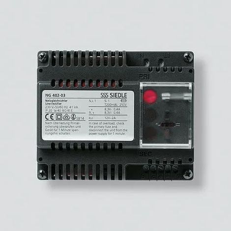 SIEDLE 033590 NG 402-03 NETZGER T SCHWARZ SIEDLE&S EST 200033590-00 (1/2)