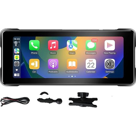 DVR portatile per moto, connettività wireless, design impermeabile, NO DVR, NO telecamera, Nessuno (1/2)