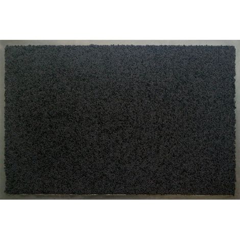 Tappeto Queyras Nero 60X80X0.5Cm ID MAT