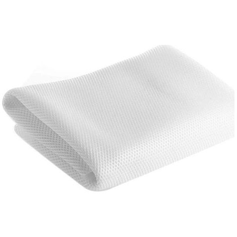 Stoffbezogene Lautsprecherabdeckung – staubdicht – 140 x 50 cm – weiß – Akustikstoff für Lautsprecher (1/4)