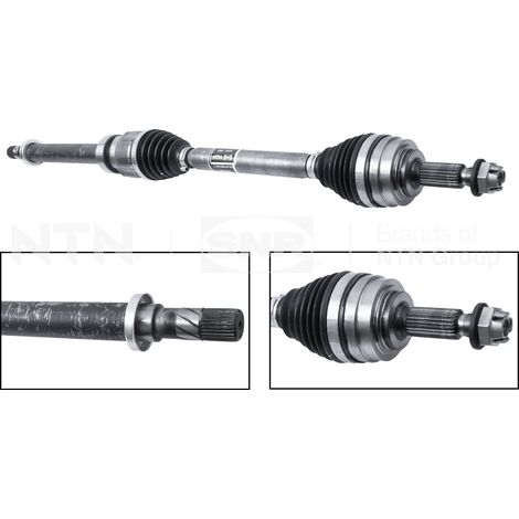 Kits de transmission - DK55.282 - SNR - Compatible avec véhicule Renault