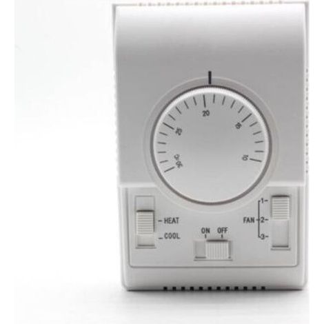 Temperaturregler, Thermostat für zentrale Klimaanlagen, mechanischer Zwei-Positionen-Schalter, 110–220 V Klimaanlage (1/5)