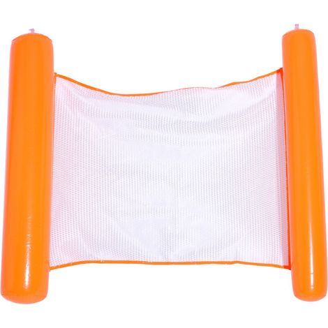 Chaise longue aquatique, canapé-lit flottant, bouée gonflable pour adultes (pompe incluse)
