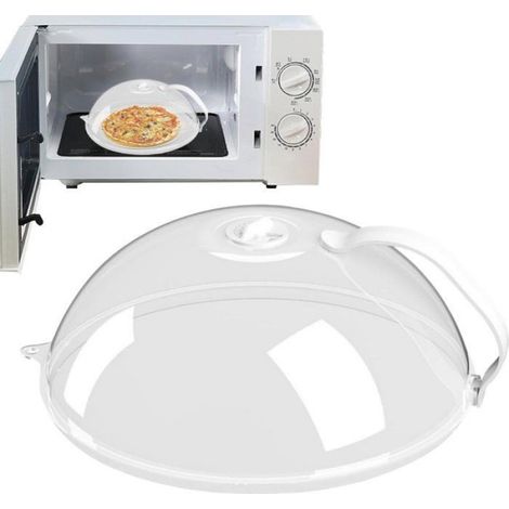 Couvercle Micro-ondes Anti-projections, Réutilisable Huile Cuisine (1/5)