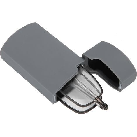 Lunettes pliables unisexes pour hommes et femmes, en acier inoxydable, antidérapantes, pour personnes âgées (+150 Gris) (1/5)